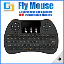 H9 сенсорная клавиатура Мини Беспроводная клавиатура Air mouse пульт дистанционного управления USB2.4GHz