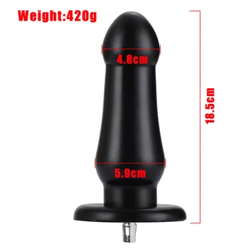 ROUGH BEAST Different Big Anal Butt Plug for Sex Machine Female Vac-u-Lock Huge Dildo for Love Machine Men Anu Stimulator Erotic 6