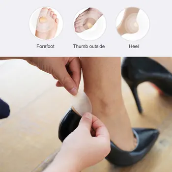 

High Heel Gel Heel Stick Blister Bandage Adhesive Water Colloid Blister Plaster Pad To Prevent Friction Foot Stick