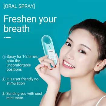 

Breath Freshener Spray Remove Odor Bad Breath Lasting Freshness No Stimulation Oral Spray