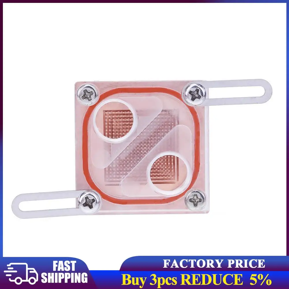 Generic Chipset Waterblock Computer Water Cooling Acrylic Transparent