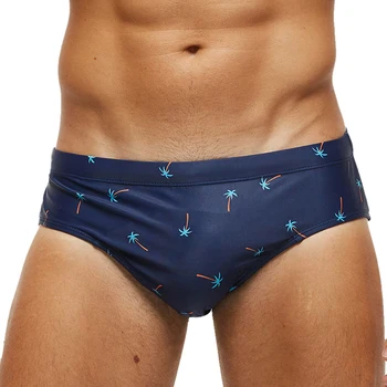 

HEFLASHOR 2020 Men Swimwear Black Triangle Swimming Trunks Waterproof Quick Dry Swim Sport Briefs Hot Sale Men's Swim Shorts