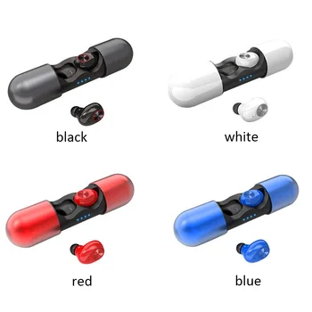 

V8 TWS Bluetooth Headset 5.0 with charging room without delay HD binaural call wireless headset For iPhone xiaomi Huawei