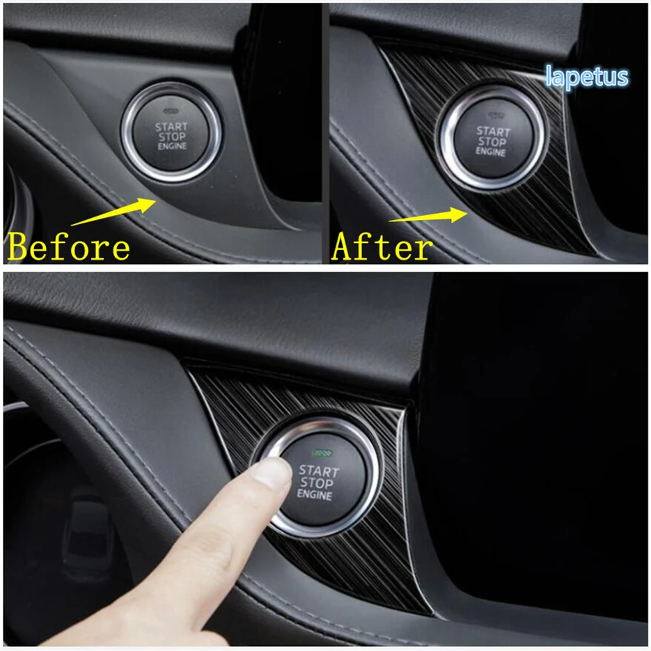 Lapetus Engine Start Stop Push Button Key Hole Switch Decoration Frame Cover Trim 1 Pcs Fit For Mazda 6 19 Black Brushed Interior Mouldings Aliexpress Lapetus Engine Start Stop Push Button Key Hole Switch Decoration Frame Cover Trim 1 Pcs Fit For Mazda 6 19 Black Brushed Interior Mouldings Aliexpress