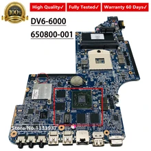 650800-001 материнская плата для ноутбука hp DV6 DV6-6000 материнская плата 216-0810001 HM65