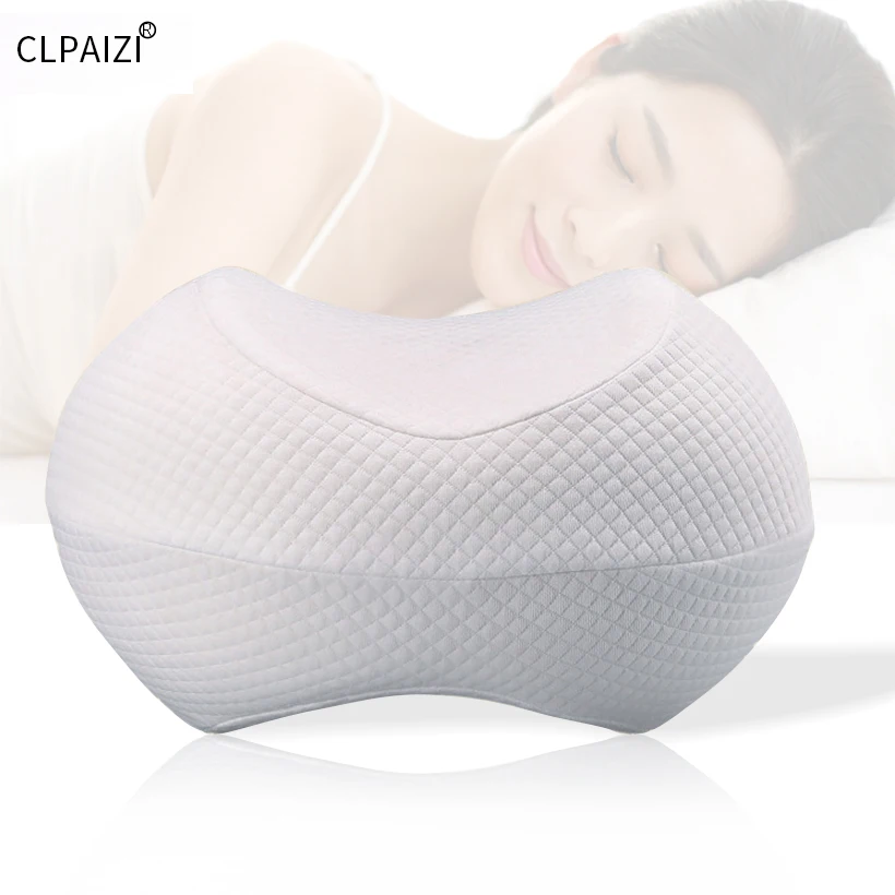 

CLPAIZI Leg Positioner Knee Pillow - Made from Memory Foam - Removable and Washable Cover Bedding pillow D30