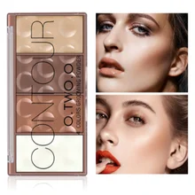 4 цвета, консилер, палитра, база для макияжа лица, контурная палитра, Тональная основа, консилер, пудра, макияж
