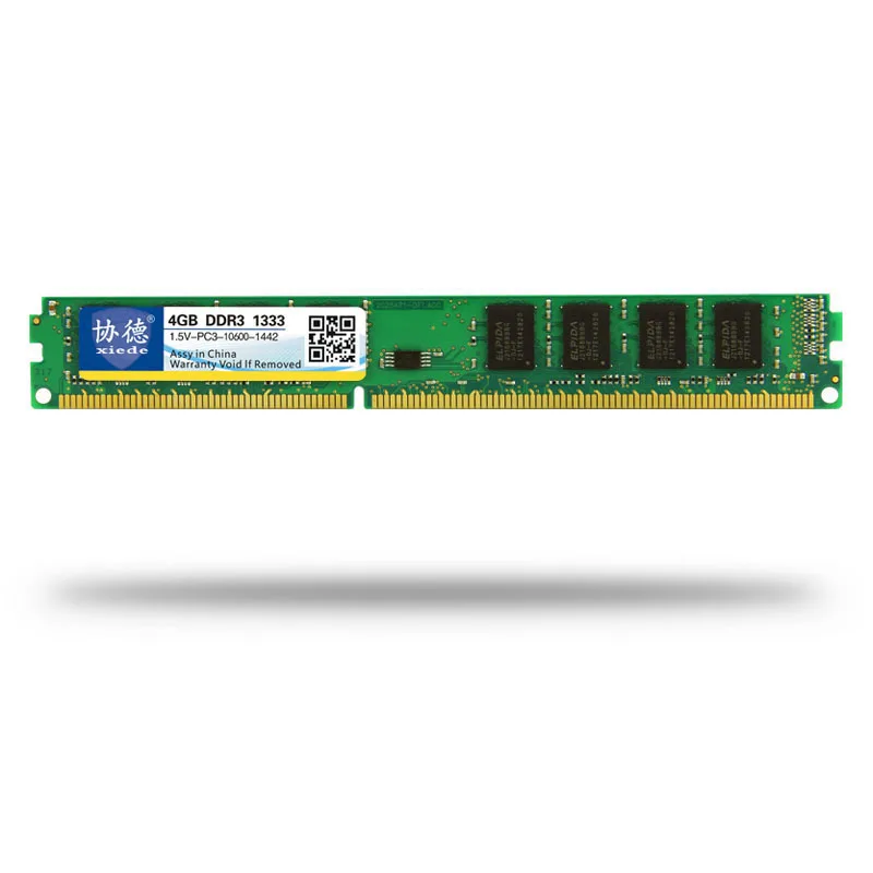 Оперативная память xiede DDR3 1333 МГц 8 ГБ 4 Гб 2 для настольных ПК 1 5 В совместима с DDR 3 1066
