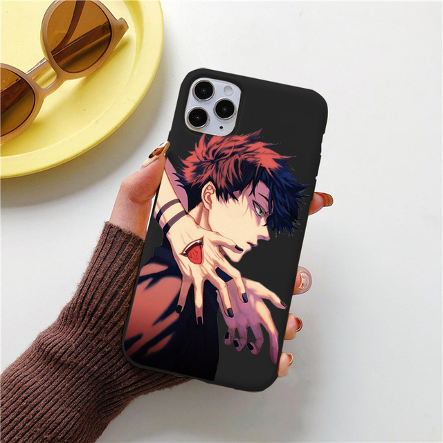Jujutsu Kaisen Yuji Itadori Satoru Gojo Case For iPhone 12 13 14 Pro 11 Pro XR X XS Max Mini 7 8 6 Plus SE 2022 2020 Cover