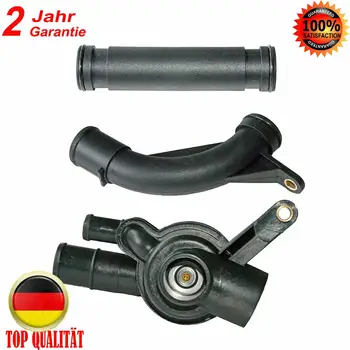 

AP03 New For ROVER 75 45 800 Thermostat +Housing+Pipe Kit 3PCS PEM101050, PEP101970, PEP103270