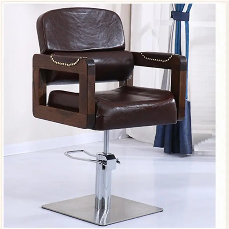 Де Красота Макияж Fauteuil Barbeiro волос мебель парикмахер седи Stoelen Barbearia салон-Парикмахерская Cadeira Парикмахерская стул