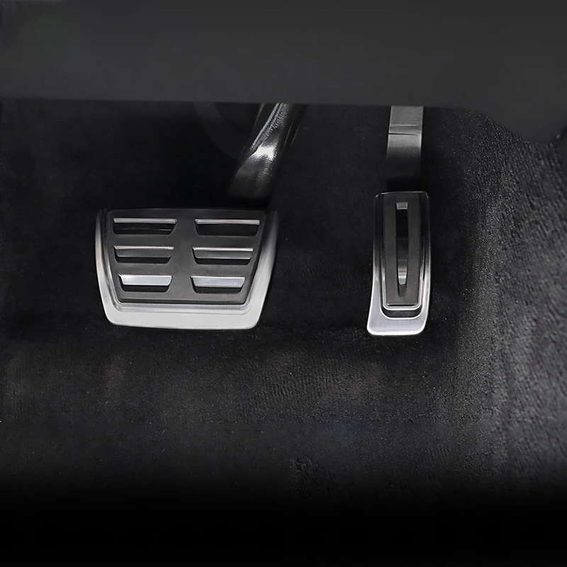 Porsche Macan Car Fuel Gas Brake Pedal Pad Cover Car Styling Accessories LHD No Drilling Pedals