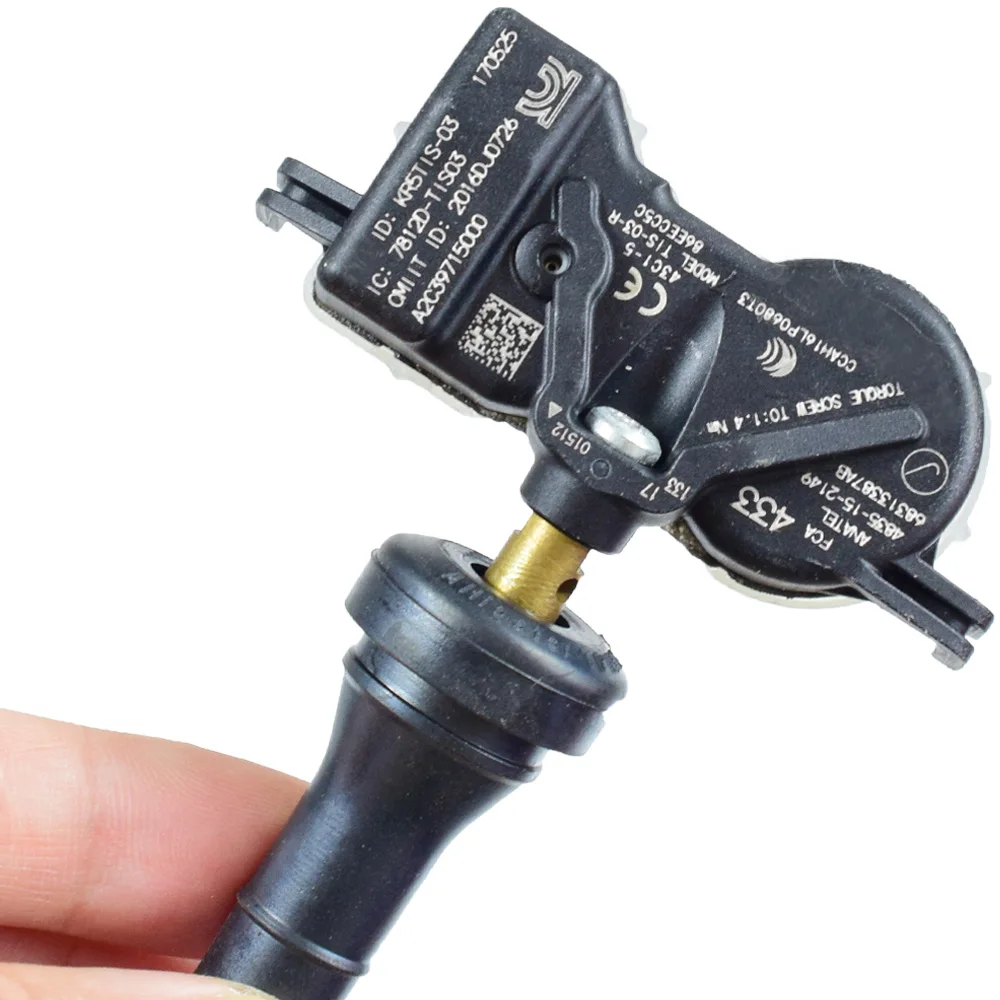 1 шт. датчик контроля давления в автомобильных шинах TPMS датчик 68313387AB 68252493AA 433 МГц для Jeep Chrysler Dodge давление в шинах