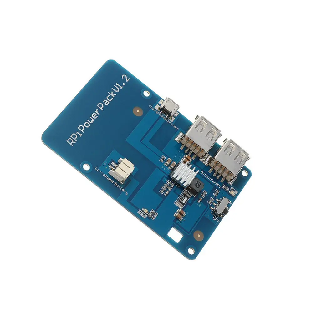 Плата расширения литиевой батареи RPI Powerpack для Raspberry Pi 3 Model B Pi 2B экологически чистые материалы