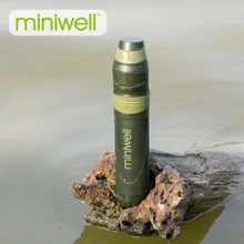 Miniwell открытый развлекательный кемпинг фильтр для воды соломинка набор выживания