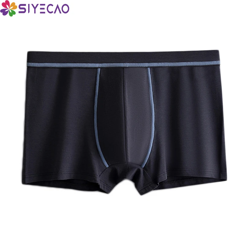 

Brand 1Pcs Mens Underwear Boxers Patchwork High Quality Cotton Men's Shorts Homme Underpants Modal Comfortable Men Panties Cueca