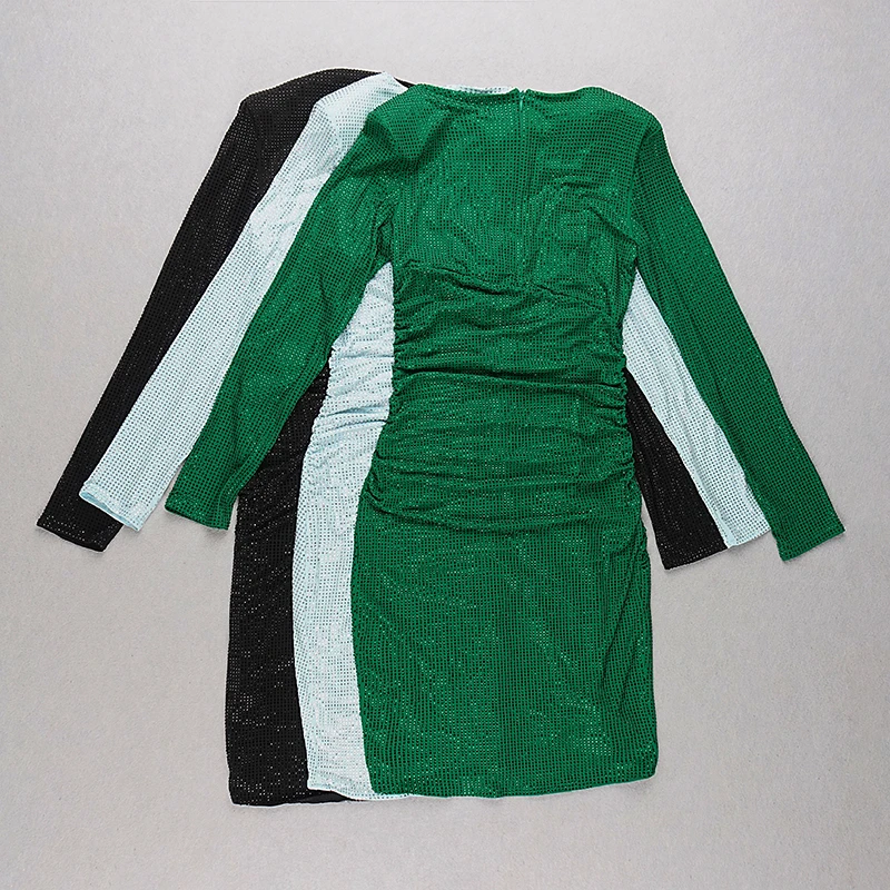 CYM High Quality V Neck Bodycon Dress Elegant