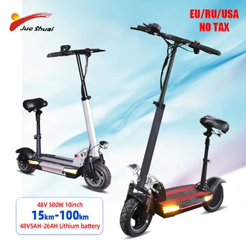 

Electric Scooter Scooter Electric 48V500W Sliver/Black for Adlut Electric Hoverboard E longboard With Seat