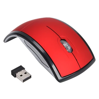 

2.4G Wireless Mouse Foldable Gaming Mouse Folding Optical Mute Mice USB Receiver for Laptop PC Computer Desktop Office