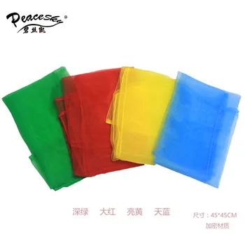 

2020 New Candy-colored Sailor Dance Small Chiffon Scarf Solid Scarf 45*45cm