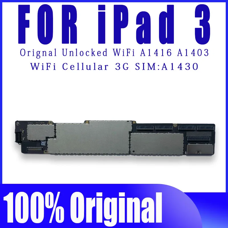 Материнская плата A1403 / A1416 или A1430 Wi-Fi для ipad 3 материнская с полными чипами