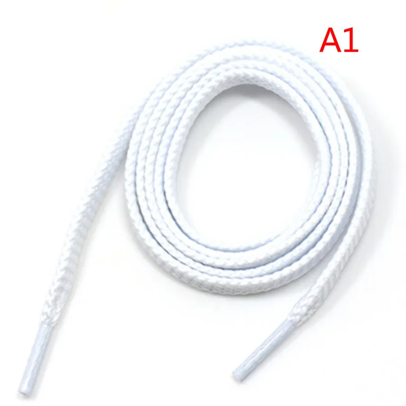 

2 Pairs Heavy Duty Boot Laces Sneaker For Lady Woman Colorful Athletic Designer Flat Wide Shoes Strings 0.8cm Fat Shoelaces