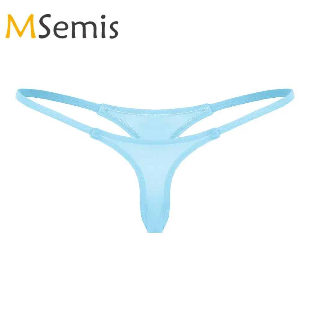 

Women Mini G-string Thong Underwear Lingerie Nightwear Underwear Low Rise Stretch High Cut Sleep Wear Sexy Mini Bikini Briefs