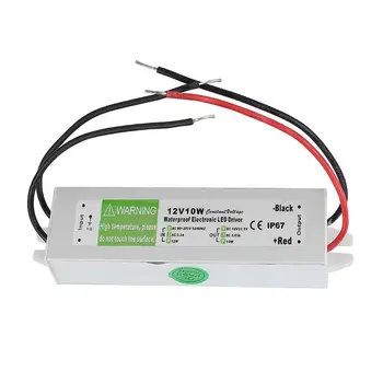 

AC 90~250V to DC12V 10 Watt Transformer IP67 Waterproof LED Driver Power Supply
