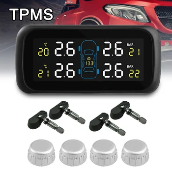 

Car Wireless Tire Pressure Monitoring System TPMS with 4 Internal Sensor U903Z B88