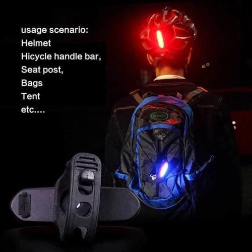 Sale LED Super Bright Bicycle Headlights + Taillight USB Rechargeable Waterproof Lithium Battery Front  Rear Bike Lamp 16