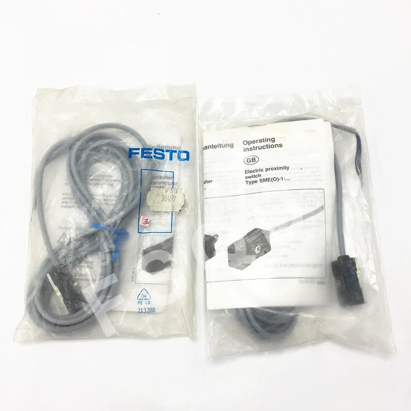 SME-8M-DS-24V-K-2, 5-OE 543862 FESTO SMEO-1-LED-24B 30459 Пневматика магнитной индукции переключатель Сенсор