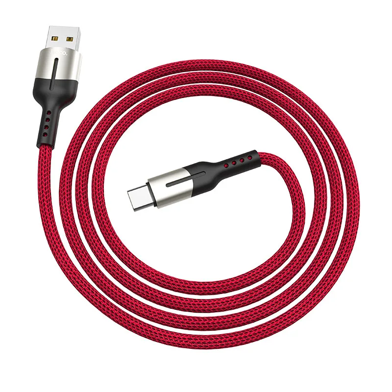 HOCO U68 20 шт./лот 5A супер зарядка usb type C кабель для samsung S10 S9 huawei P30 Xiaomi USB-C быстрое зарядное устройство