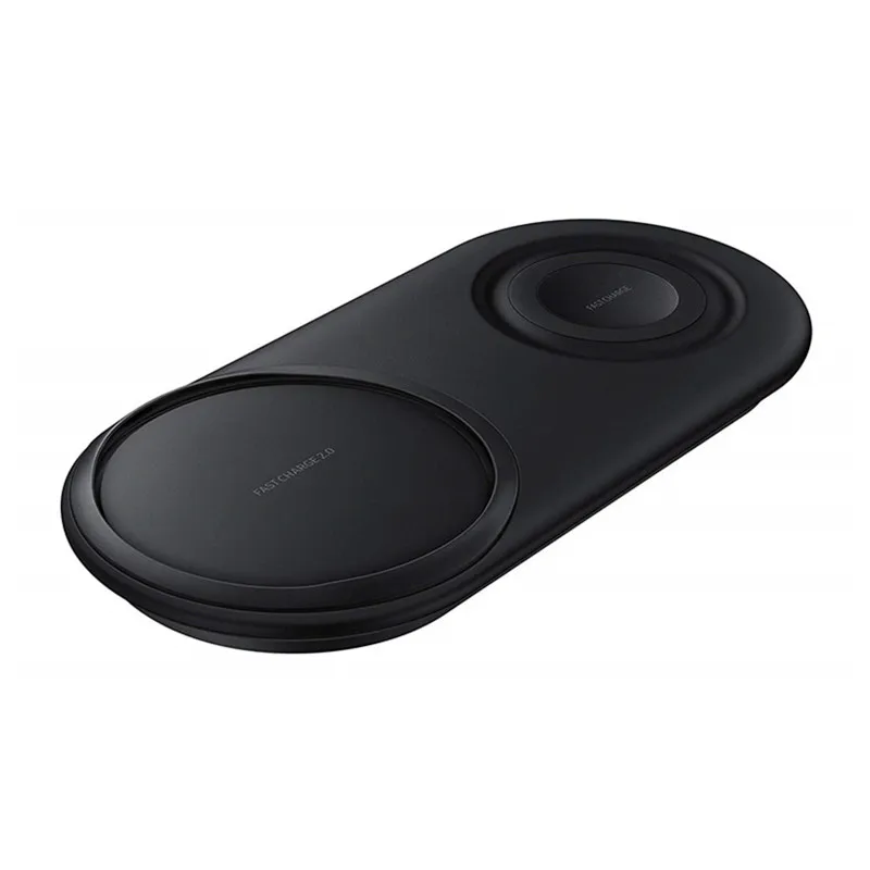 Беспроводное зарядное устройство QI 25 Вт Duo Pad для iPhone 11 Samsung S10 S10e s9 plus Gear S3 S2 Watch Cargador