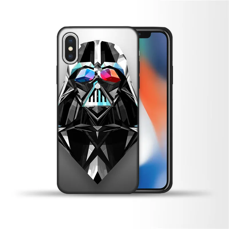 9 Мягкий ТПУ чехол Star Wars Armor для iPhone 8 7 6 6S Plus X XR XS Max 5 5S SE силиконовый черный чехол для iPhone XS Max 8Plus Capa - Цвет: 9