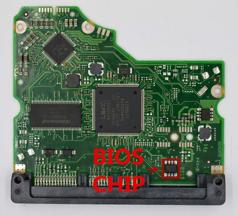 Логическая плата Seagate HDD PCB/100536501 REV A 100536501 C B / 4778 6222 7950 8267 ST31000528AS|rev b|rev cboard board |
