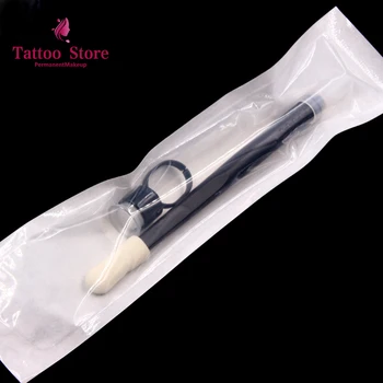 

Microblading Pen Lamina Tebori Microblading 18 U Shape Disposable 18U Needle Blade Manual Microblade Pen with Sponge Ring Cups