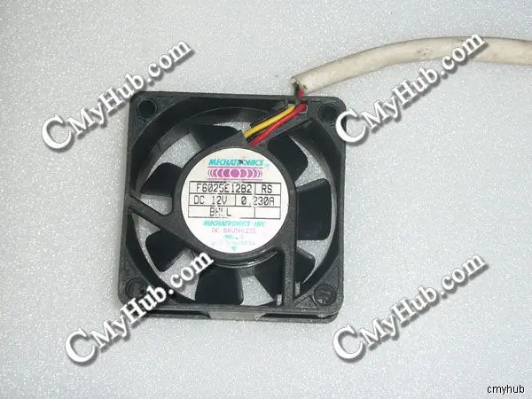 Для мехатроники F6025E12B2 RS DC12V 0.230A 6025 6 см 60 мм 60X60X25 мм 3pin Вентилятор охлаждения