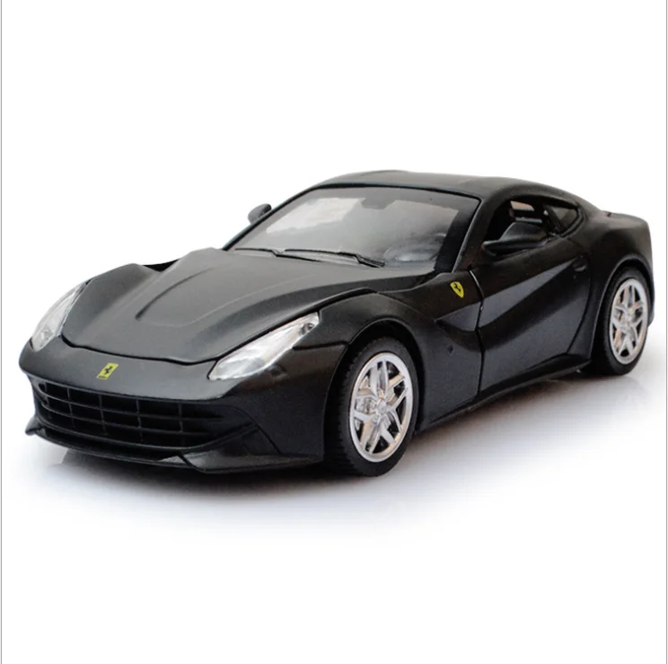

1: 32 simulation alloy car model F12 light opening sound children toy car birthday gift