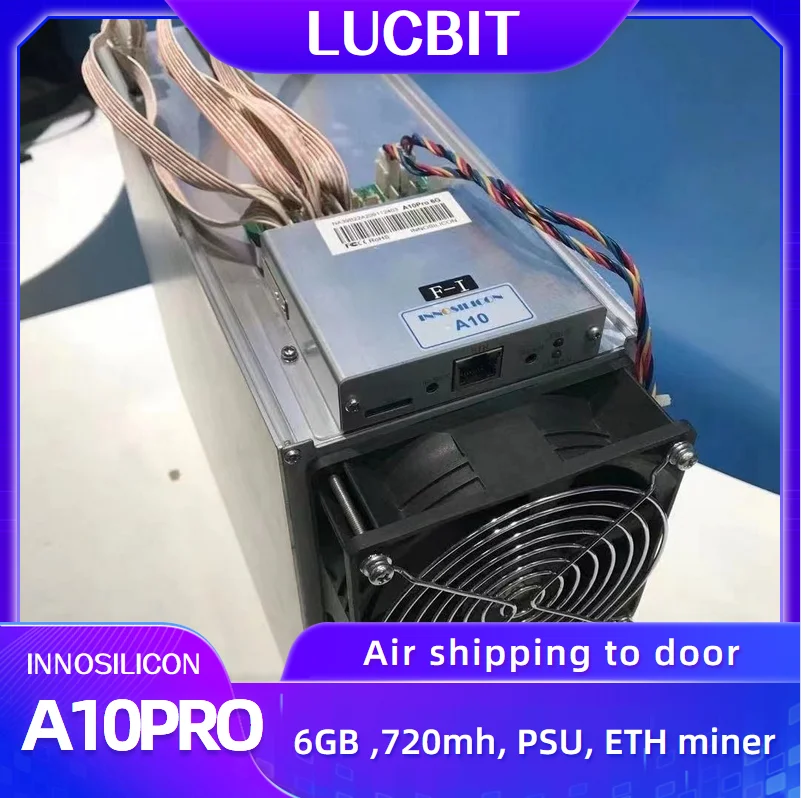 LUCBIT ETH Miner использованный Innosilicon A10pro 720mh 6gb с PSU ASIC Mining Быстрая доставка | Компьютеры