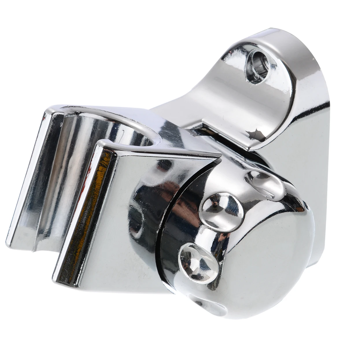 1pcs 8 x 7.3cm Adjustable Chrome ABS Silver Bathroom Shower Head Holder Stand Wall Mounted Bracket Bathroom Fixtures