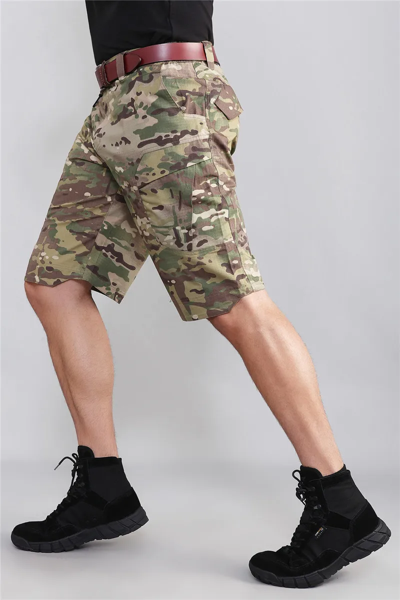 Летние мужские быстросохнущие/Водонепроницаемые тактические шорты для улицы/пеших прогулок, мужские спортивные шорты для трекинга/рыбалки