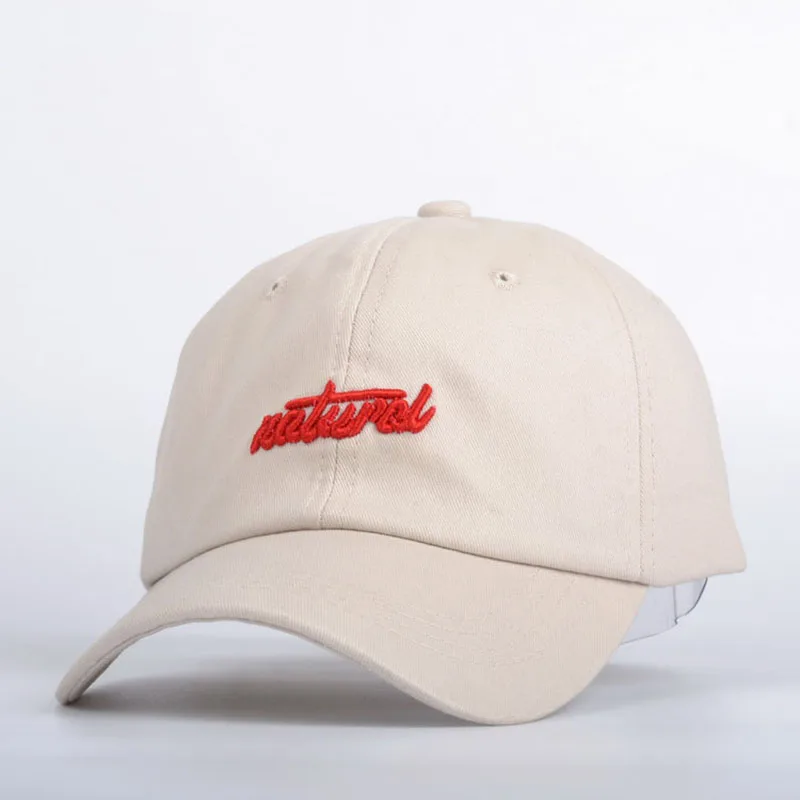LA карамельный цвет хлопок Бейсболка Snapback шляпа для мужчин женщин папа шляпа натуральная Вышивка Повседневная Кепка Casquette хип-хоп кепка