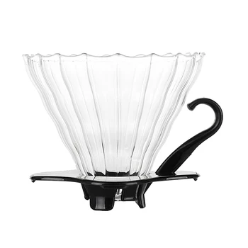 

3.15 Inches Portable Pour Over Coffee Cone Dripper Coffe Filter Brewer