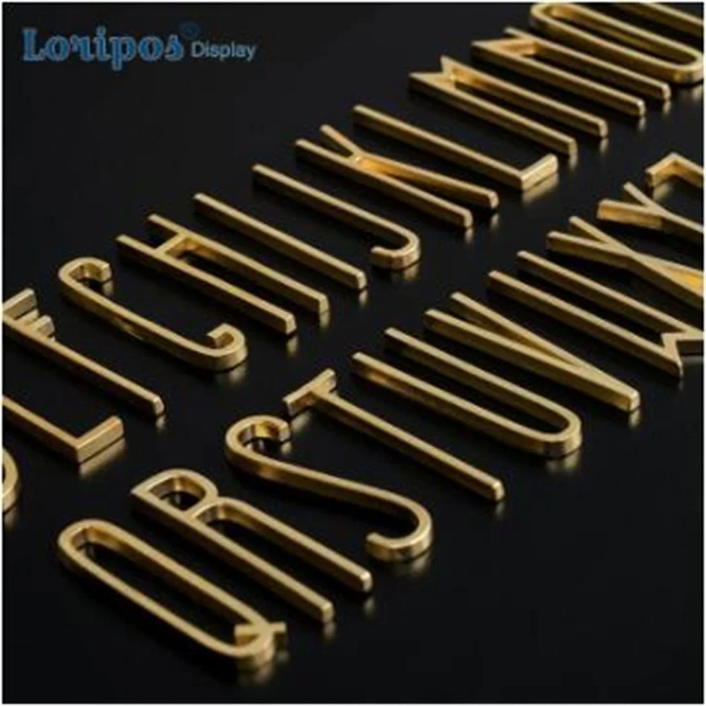 

Custom Copper Letters Letter Height: 6cm