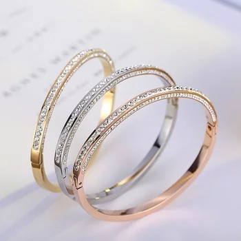 

Fashion zircon bracelet classic simple women's bracelet romantic bridal party wedding accessories popular jewelry bracelet gift