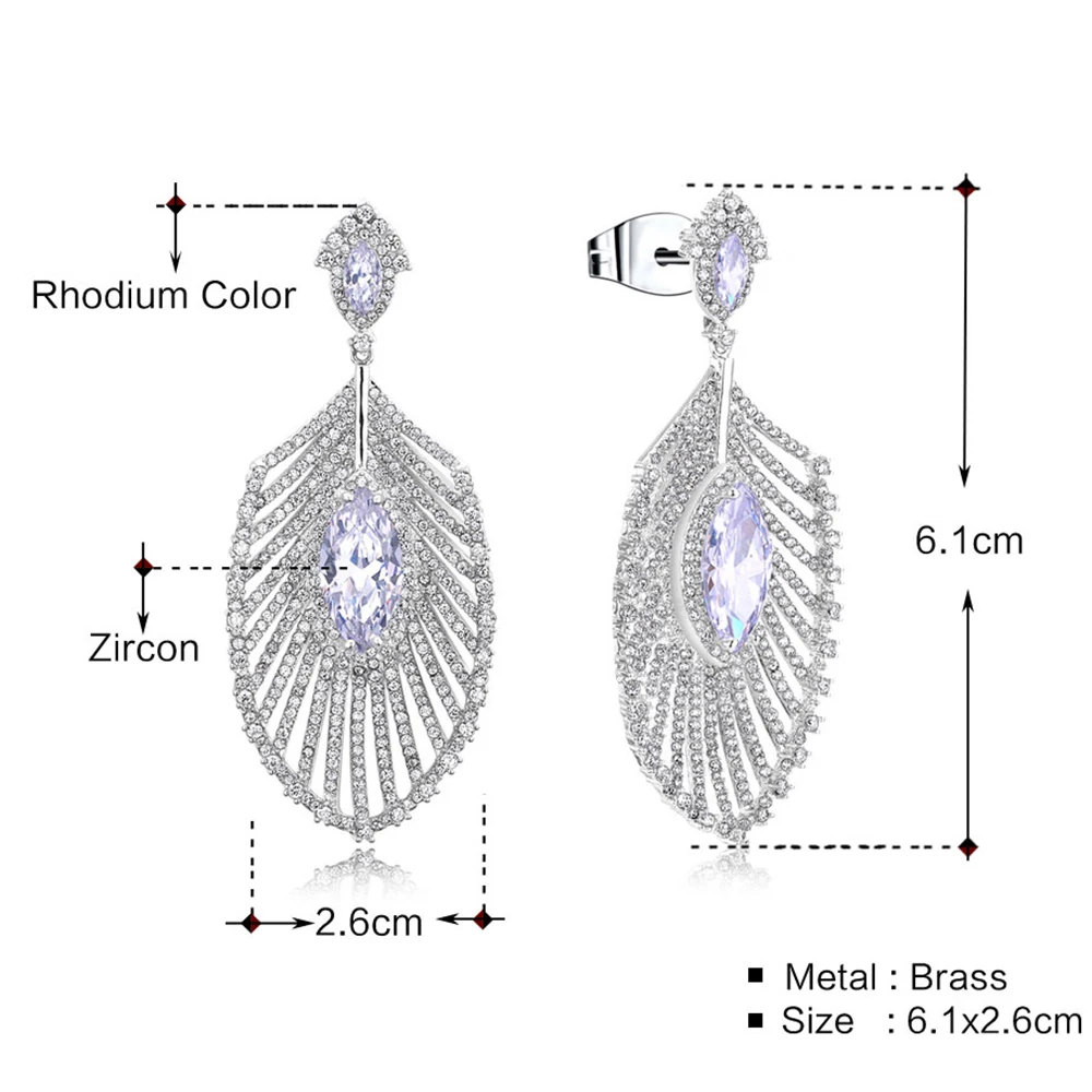 leaf earrings