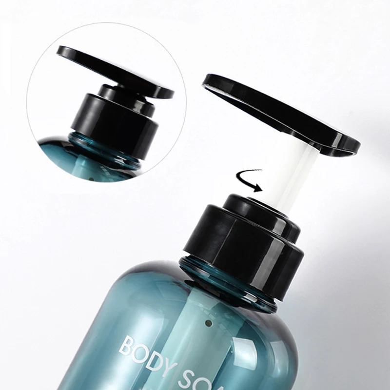 Liquid Soap Dispenser Bottle Bathroom Shampoo Body Wash Bottle Press Type Lotion Empty 300ML/500ML soap dispenser shampoo dispenser soap dispenser bottle