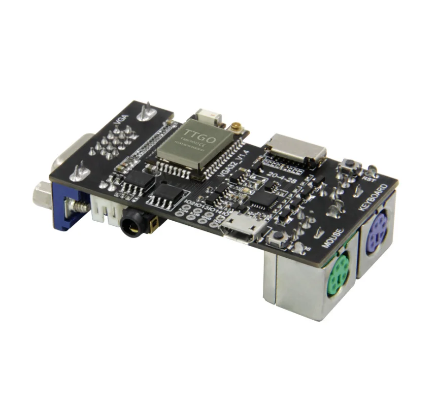 Vga32 v1.4 контроллер PS / 2 мышь клавиатура графика контроллера библиотека игровой