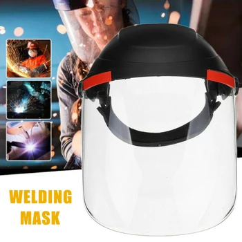 

2020 Hot Adjustable Clear Face Visor Shield Cover Safety Workwear Eye Protection Grinding QP2