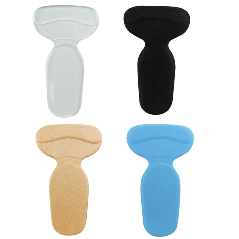 1Pair T-Shape High Heel Grips Liner Arch Support Orthotic Shoes Insert Insoles Foot Heel Protector Cushion Pads for Women